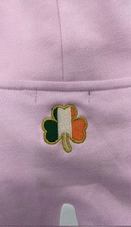 Grá Hoodie - Pink